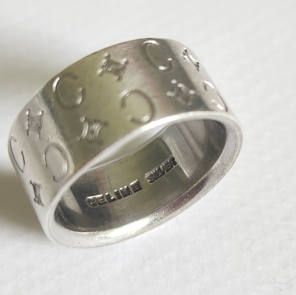 Celine Silver Ring - image 3